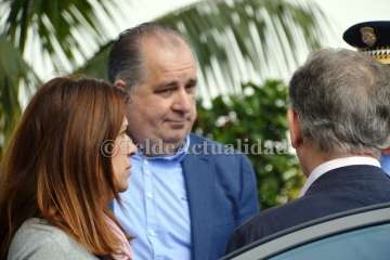 Presentación de los nuevos vehículos de la Policía Local de Telde (Foto TA)